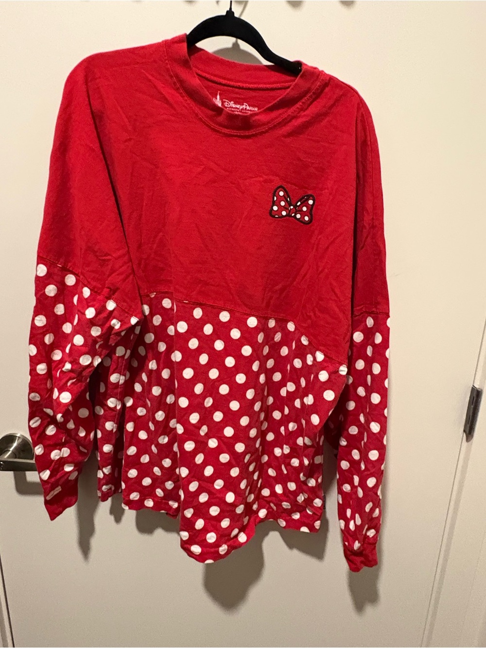 Disney Parks Minnie Mouse Polka Dot Spirit Jersey XXL